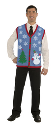 Snowflake Vest, Ugly Christmas Sweater
